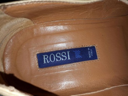 ПРОДАМ мужские туфли "Rossi". Производство-Италия. Оригинал.40 размер идут на 41. . фото 5