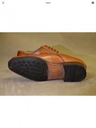 Новые туфли Meermin , размер 8,5 UK (42 наш), полнота Е. Kожаные, подошва резина. . фото 3