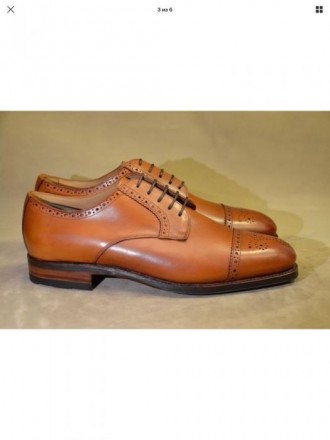 Новые туфли Meermin , размер 8,5 UK (42 наш), полнота Е. Kожаные, подошва резина. . фото 5