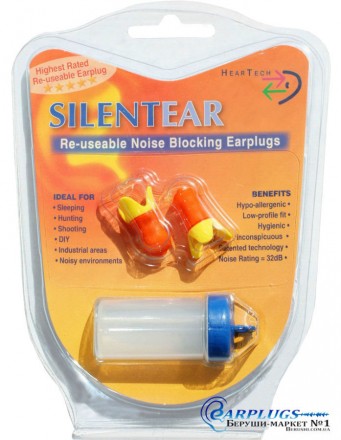 Запатентованные беруши Heartech SilentEar с полностью новым дизайном, которые по. . фото 4
