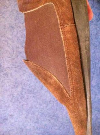 Ботиночки невесомые, цвет коричневый, как на первом фото, очень удобные, нога , . . фото 6