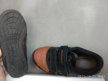 Кроссовки фирмы bona, очень качественные,кожаные, липучки в отличном состоянии,и. . фото 4