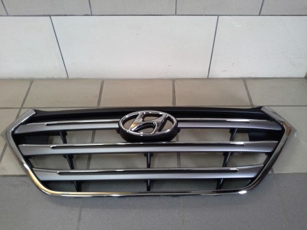 Решетка радиатора на автомобили Hyundai Tucson с 2015 года выпуска. Решетка хром. . фото 2