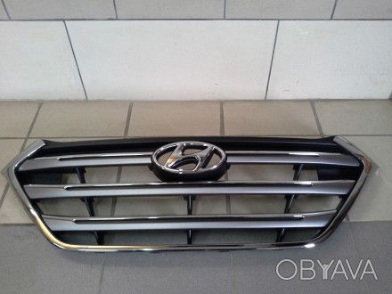 Решетка радиатора на автомобили Hyundai Tucson с 2015 года выпуска. Решетка хром. . фото 1
