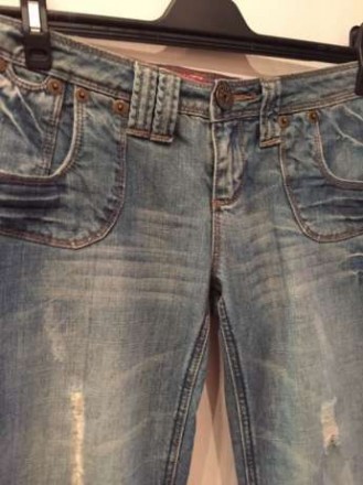 Классные джинсы, хороший цвет, на высокую девушку, женщину, или убрать длину, ил. . фото 4