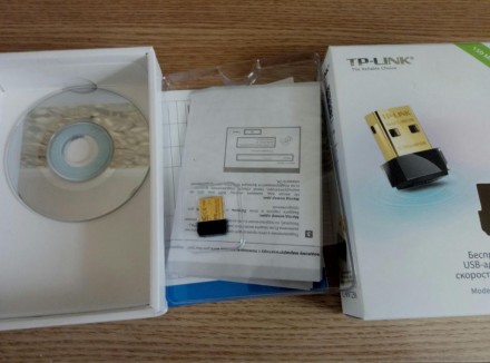 TL-WN725N — беспроводной Нано USB-адаптер серии N, скорость до 150 Мбит/с позвол. . фото 2