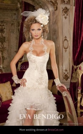Продам дизайнерское свадебное платье от Eva Bendigo!Состояние отличное после хим. . фото 2