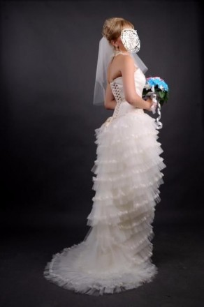 Продам дизайнерское свадебное платье от Eva Bendigo!Состояние отличное после хим. . фото 3