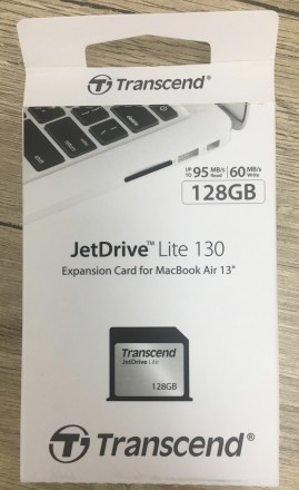 Transcend 128GB JetDrive Lite 130 Storage Expansion Card for 13-Inch MacBook Air. . фото 2