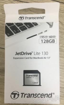Transcend 128GB JetDrive Lite 130 Storage Expansion Card for 13-Inch MacBook Air. . фото 1