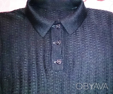 Продам черное маленькое платье белорусского производства. Шерсть+акрил. Не скаты. . фото 1