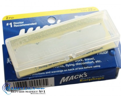Mack's Pillow Soft это мягкие белые пластичные беруши из силикона - один из лучш. . фото 3