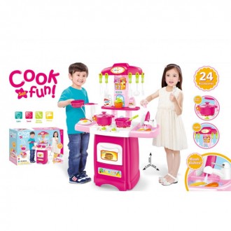 Детская кухня 889-52 имеет красочный яркий дизайн

Кухня сделана из прочных ма. . фото 3
