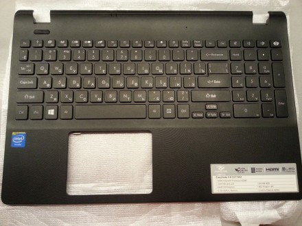 Клавіатура з верхнім корпусом для ноутбука Packard Bell  EASYNOTE TG71BM

60.Y. . фото 2