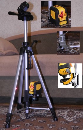 Лазерный уровень Yellow-Pro (полупрофессиональный с возможным профессиональным п. . фото 11