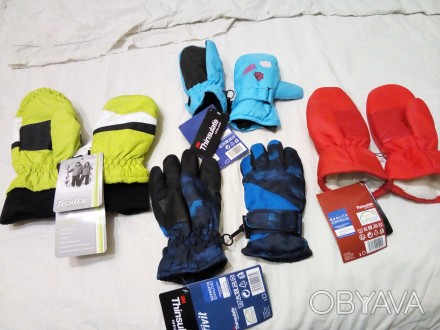 Перчатки,рукавицы,краги лыжные,прогулочные зима
бренд CRIVIT  Германия,на мембр. . фото 1