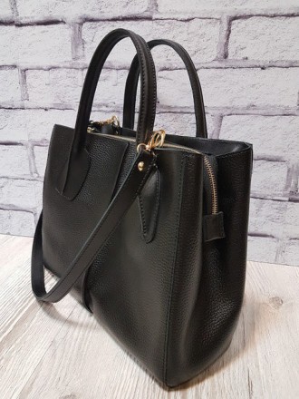 Элегантная и оригинальная женская сумка "ФОРТА", выполненная из натуральной кожи. . фото 3