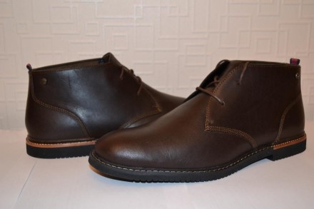 Демисезонные или на небольшой минус, кожаные коричневые ботинки Timberland. Боти. . фото 5