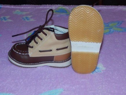 АБСОЛЮТНО НОВЫЕ демисезонные ботиночки на мальчика известной фирмы ANTILOPA. Мат. . фото 5