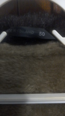 Плащ пальто финского производства,р 50,цвет -без,состояние идеальное,на искусств. . фото 3