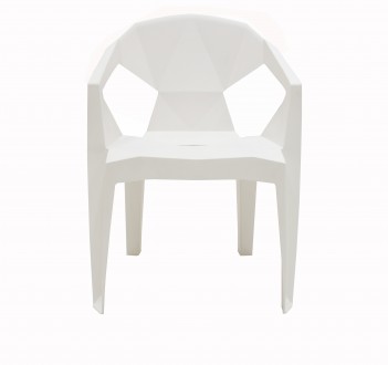 Кресло Roca.  Материал пластик для уличного использования. Размер 570*550*810 мм. . фото 3