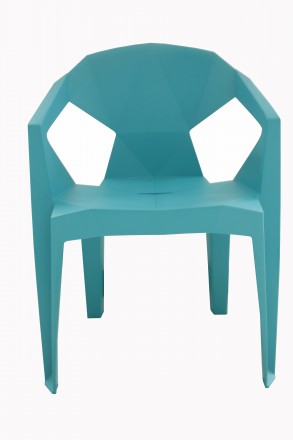 Кресло Roca.  Материал пластик для уличного использования. Размер 570*550*810 мм. . фото 2