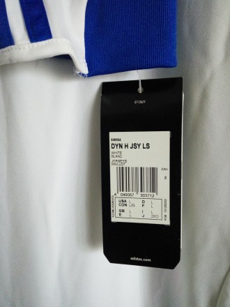 Продам НОВУЮ форму "Динамо" Киев 2009/10,домашняя игровая футболка с длинным рук. . фото 4
