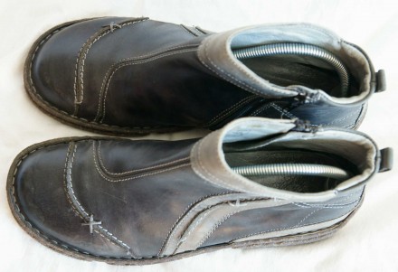 Ботинки Josef Seibel (Германия), демисезонные, из натуральной, мягкой кожи хорош. . фото 5