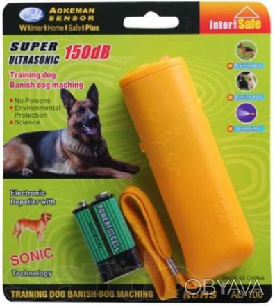 Ультразвуковой отпугиватель собак AD-100 + есть функция «тренер» и фонарик.

П. . фото 1