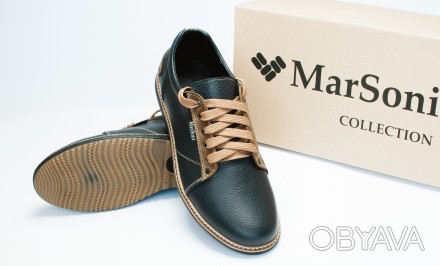 Торговая марка MarSoni предлагает коллекцию мужской обуви «Весна-Осень»
Туфли м. . фото 1