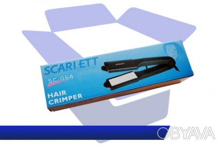 Утюжок для выпрямления волос SCARLETT SC-064, 35 W Hair Crimper

- Мощность 35. . фото 1