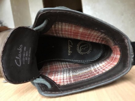 Продам шкіряні демісезонні чоловічі черевики англійського взуттєвого бренду Clar. . фото 5