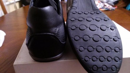 Туфли мужские спортивные кожаные 43 р-р. Брендовые.  (длинна по стельке- 28 см).. . фото 5