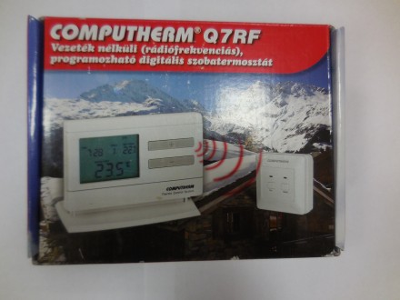 Программируемый термостат COMPUTHERM Q7 RF имеет беспроводной тип подключения. С. . фото 3
