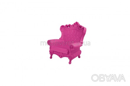 Кресло.

Цвет: Фиолетовый.

Материал: Пластик.

Размеры:
Ширина - 105 см.. . фото 1