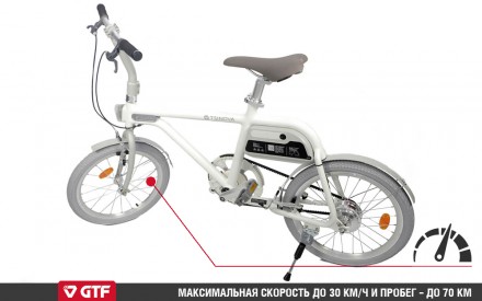 Стильный и качественный электрический велосипед. Управление настройками с прилож. . фото 6