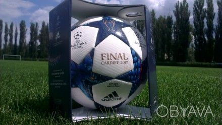 Мяч футбольный Adidas Finale 2017 CARDIFF OMB арт. AZ5200.
В наличии 2 шт.. . фото 1