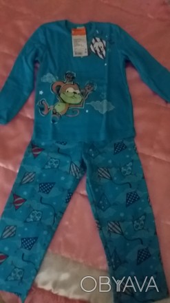 Продам новую пижаму на мальчик,р.92-98,про-во Беларусь(Свитанок).Хлопок 100%.Оче. . фото 1