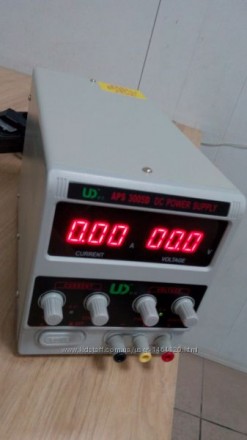 Лабораторный блок питания цифровой UD APS 3005D 5A 30V Измерительный прибор Исто. . фото 3