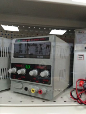 Лабораторный блок питания цифровой UD APS 3005D 5A 30V Измерительный прибор Исто. . фото 8
