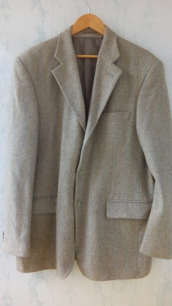 Мужской шерстяной пиджак Banzalini (Италия). 54 размер, рост 6. В отличном состо. . фото 2