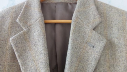 Мужской шерстяной пиджак Banzalini (Италия). 54 размер, рост 6. В отличном состо. . фото 3