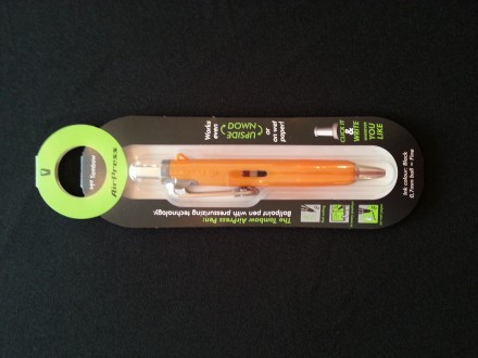 Японская автоматическая шариковая ручка со встроенным воздушным насосом, который. . фото 6