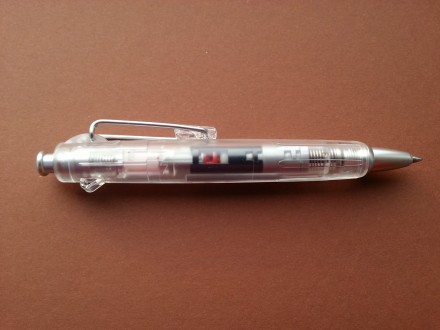 Японская автоматическая шариковая ручка со встроенным воздушным насосом, который. . фото 2