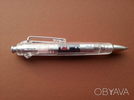 Японская автоматическая шариковая ручка со встроенным воздушным насосом, который. . фото 1