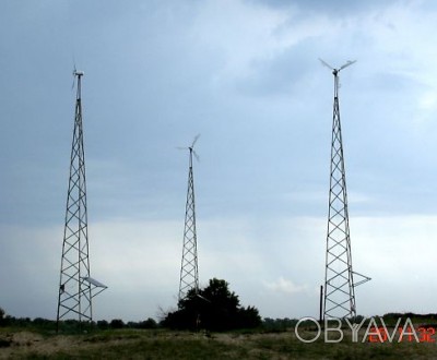 Ветроэлектростанция состоит из
Ветрогенератор 5 кВт (украина - 3 года гарантии). . фото 1