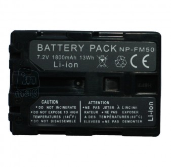 Информация об аккумуляторе Sony NP-FM50
Модель: NP-FM50
Цвет: чёрный
Тип бата. . фото 2