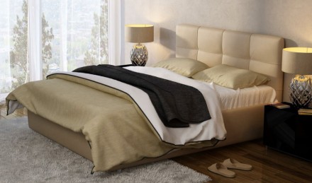 Кровать мягкая Милея. Можно заказать в ткане или экокоже
купить можно на сайте . . фото 4