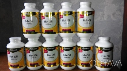 Продам рыбий жир (омега-3) произ-ва США:
- Vitacost Fish Oil (300 капсул х 1г, . . фото 1