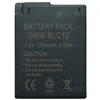 Информация об аккумуляторе Panasonic DMW-BLC12
Модель: DMW-BLC12
Цвет: черный
. . фото 2